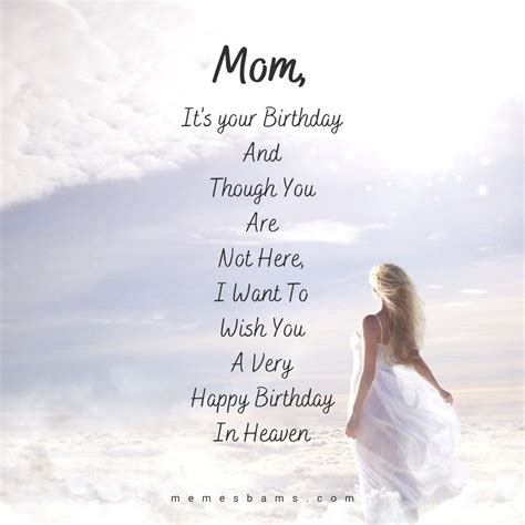 Happy Birthday In Heaven Quotes For Mom Dad Son Grandma And Grandpa Birthday In Heaven Mom