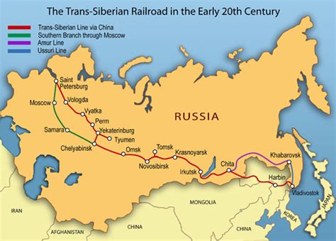 Salah satunya adalah trans siberian. Umangai...: Landasan Kereta Api Paling Panjang