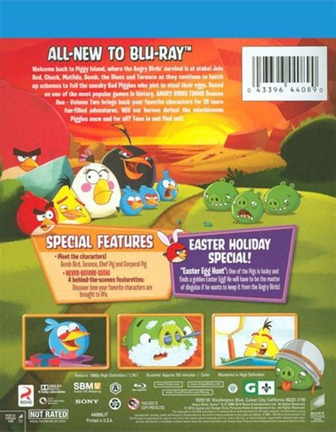 Angry Birds Toons Season One Volume Two Blu Ray 2013 Dvd Empire
