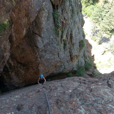 Guided Rock Climbing In North Cheyenne Canyon