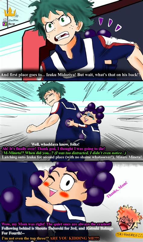 Comic If Mineta Was A Girl Instead Of A Guy She Would Probably