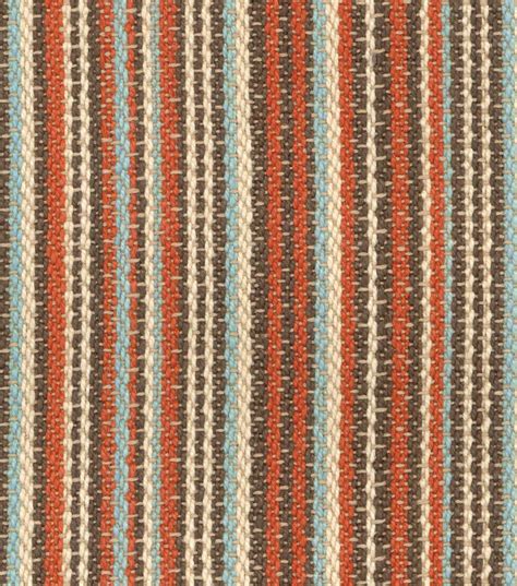 Waverly Upholstery Fabric 54 Cinnabar Rustic Stripe Joann