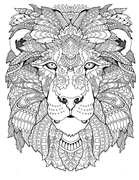 809 Best Animal Coloring Pages For Adults Images On