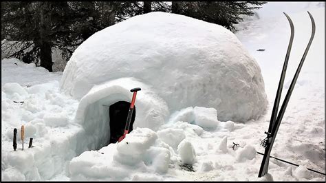 How To Build A Snow Igloo Builders Villa