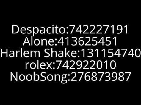 Rolex Roblox Song Id