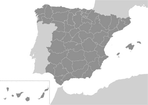 Mapa Gratuito De España Por Provincias Descarga Gratis La Gistería