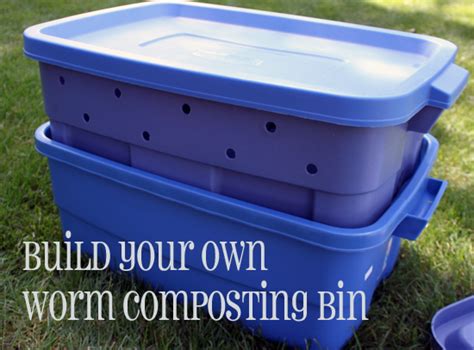 Do i need to put worms in my compost bin? Do-It-Yourself: Worm Composting Bin - Money Saving Mom®