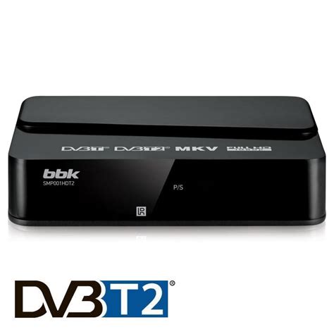 ТВ тюнер внешний Bbk Smp001hdt2 Dvb Tdvb T2 43 169 720p 1080i