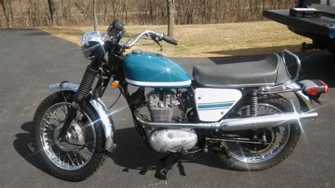 1970 Bsa 250cc B25s Starfire Scrambler