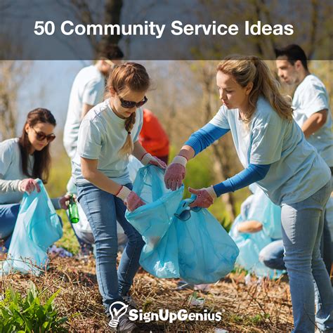 50 Community Service Ideas Make A Difference With These Ideas For Kids