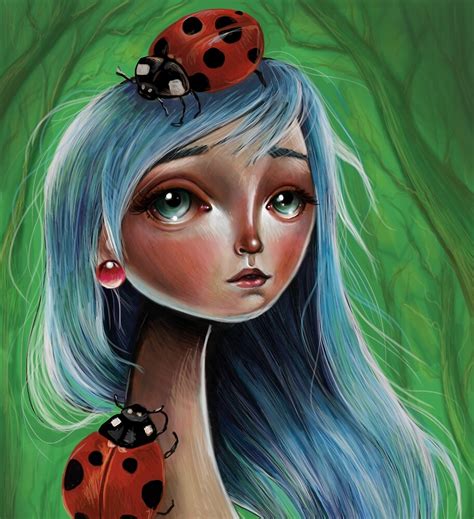 Miss Lady Bug By Kristin Frenzel Redbubble
