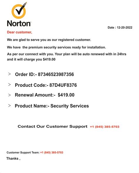 Norton Security Renewal Scam Purely Info I T Security