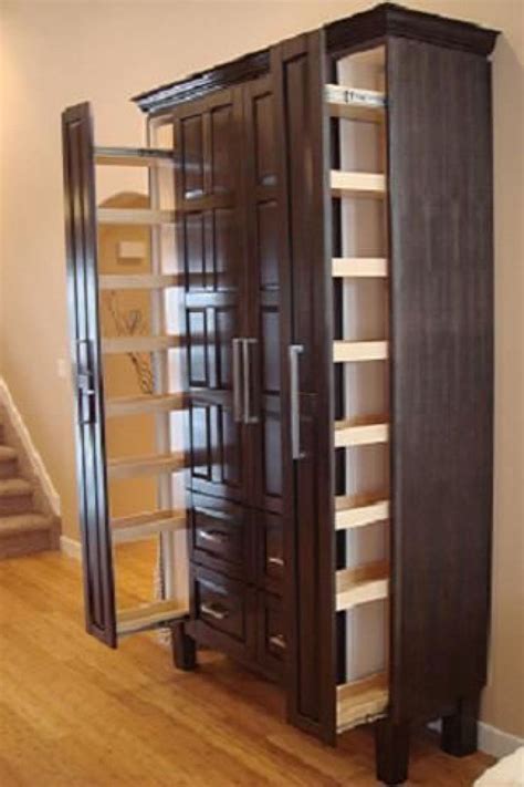 Well stocked kitchen pantry keeps the kitchen traffic low and you can cook your food without any the free standing kitchen pantry units are inexpensive and come in a variety of heights, widths how to install kitchen sink? Standalone Pantry Cabinet | Free standing kitchen pantry ...
