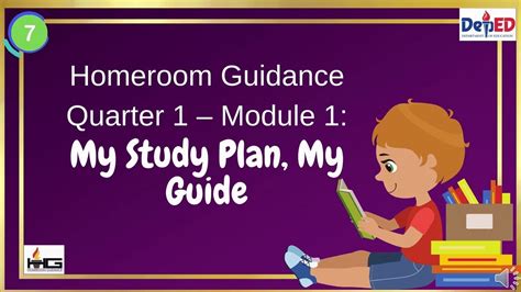 Homeroom Guidance Self Learning Module Grade 7 Youtube