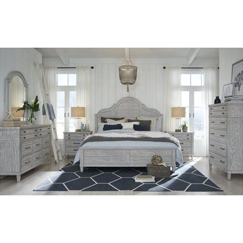 9360 4105 Legacy Classic Furniture Queen Arched Panel Bed
