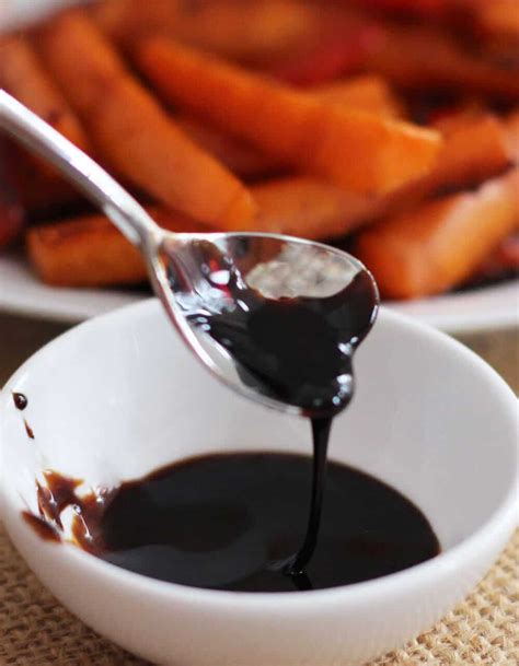 You can substitute one tablespoon of balsamic vinegar with one tablespoon of apple cider vinegar and half a tablespoon of sugar. The Easiest Balsamic Glaze | Mother Would Know