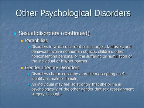 ppt psychological disorders powerpoint presentation free download id 171912