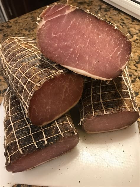 Dry Cured Pork Loin Pork Loin Food Pork