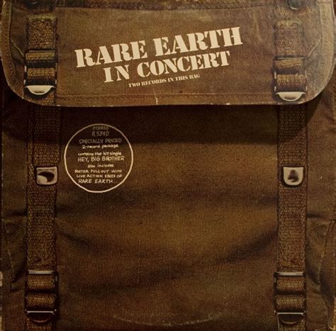 Rare Earth Rare Earth In Concert 1971 Vinyl Discogs