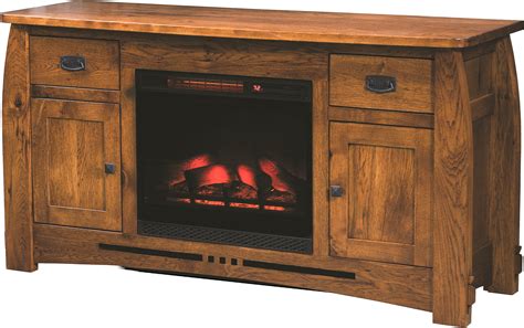 Colebrook Fireplace Tv Stand Amish Colebrook Fireplace Tv Stand