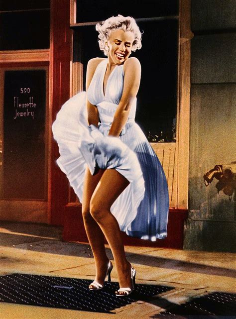 Marilyn Monroe S Dress In The Seven Year Itch Sells For M At Auction Daily Mail Online