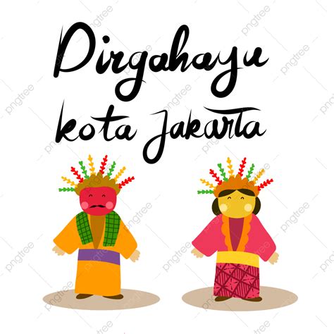 Jakarta City Png Picture The Typical Icon Of Betawi Ondel In