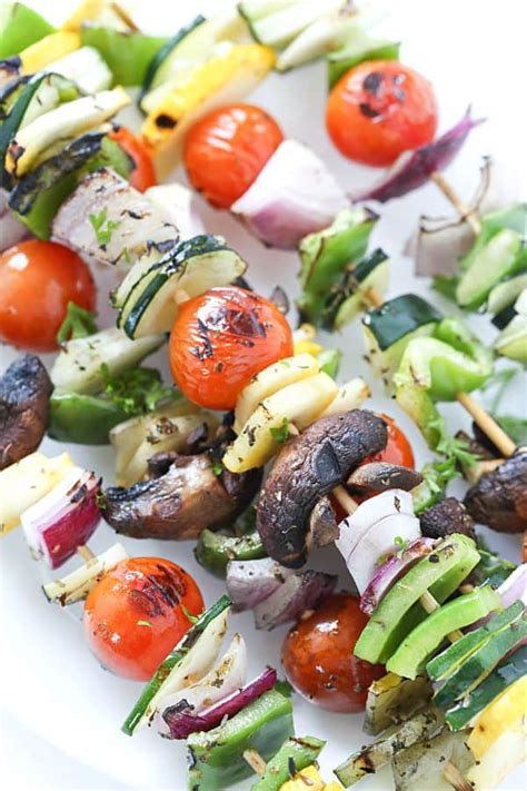 Grilled Vegetable Kabobs If You Love Kabobs On The Grill Then These
