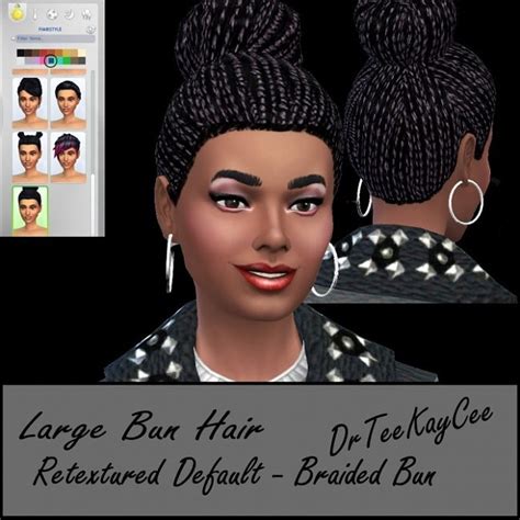Cool Ethnic Hairstyle Sims 4 Hair