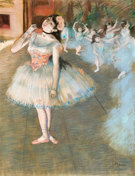 The Star Ca 18791881 Painting In High Resolution By Edgar Degas
