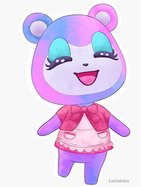 Judy Sticker For Sale By Lockbirdco Animal Crossing Characters