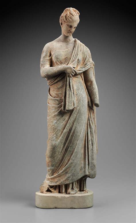 ~ Statuette of Aphrodite. Culture: Greek Period: Early Hellenistic