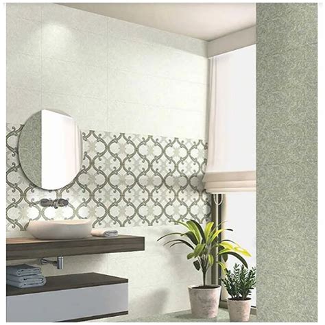Satin Matt Kajaria Ceramic Bathroom Tile 2x2 Ft600x600 Mm At Rs 65
