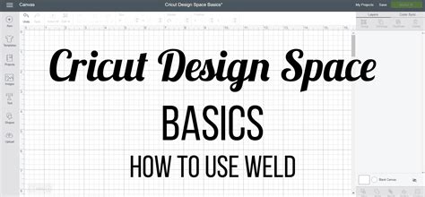 How To Weld In Cricut Design Space
