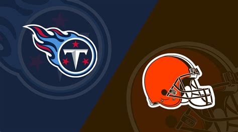 Cleveland Browns Vs Tennessee Titans Matchup Preview 12620 Betting Odds Depth Charts
