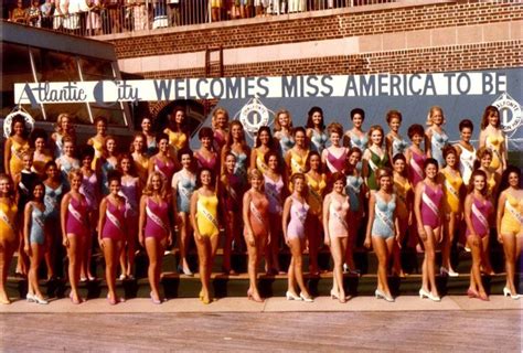 Swimsuit Photo Of 1971 Miss America Contestants Winner