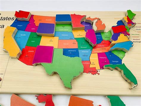 United States Of America Map Puzzle