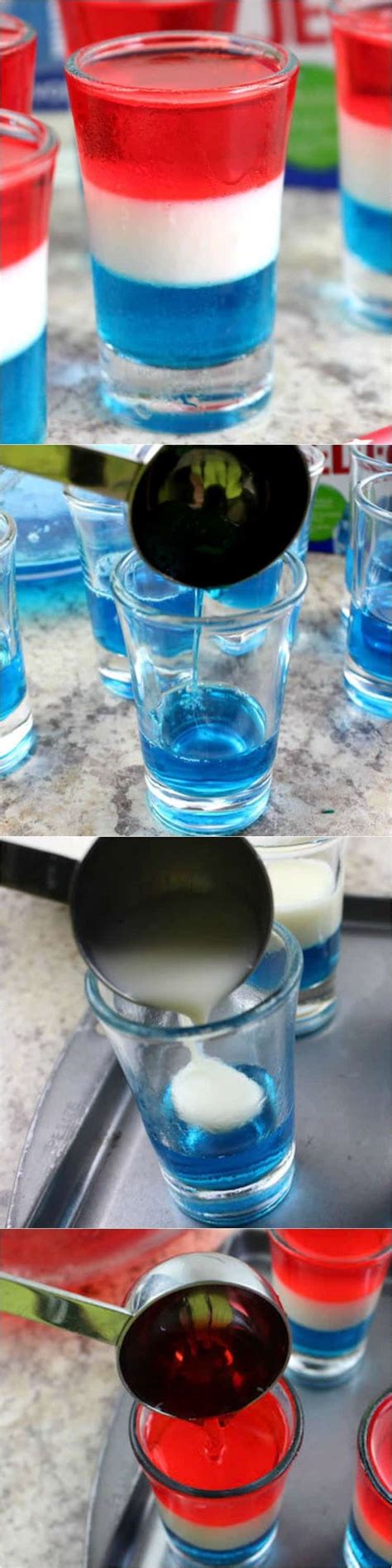 These red, white, and blue treats will light up your cookout. How to make Red, White and Blue Jello Shots! Perfect for ...