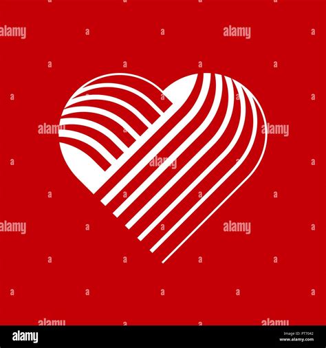 Vector Heart Logo Stock Vector Image And Art Alamy
