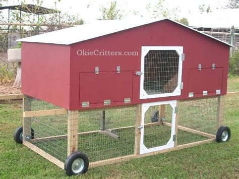 Chicken Tractor Coop On Wheels For Sale Adoption From Nowata Oklahoma