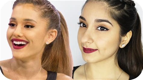 Just a few months prior to the release of sweetener, ariana grande teased a clip of her singing a heap, like the rest of the world, was delighted when she found out grande had put her own spin on. Ariana Grande Make Up Look - frisches Make up für den ...