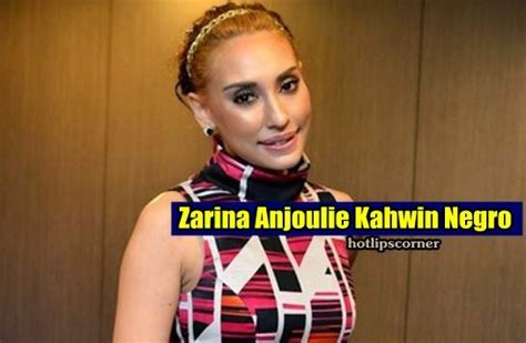 Pelakon kontorversi, zarina anjoulie sah bercerai lagi dengan bekas suaminya, eliyas azhar. Zarina Anjoulie Kahwin Lelaki Afrika Kulit Hitam (Negr0 ...