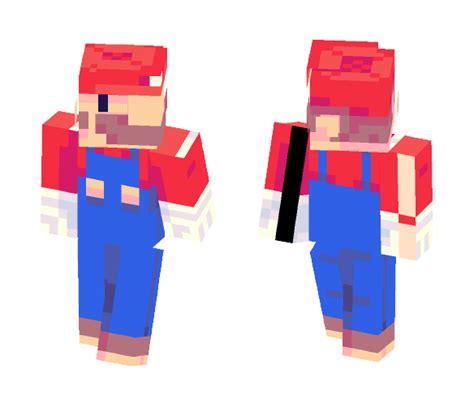 Minecraft Mario Skin Png