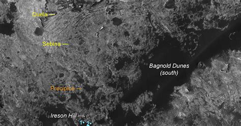 Context Map For Curiositys Southern Dune The Planetary Society