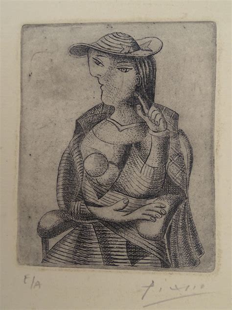 Sold Price Pablo Picasso Gravure Hand Signed January PM CET