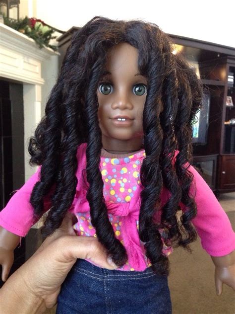 How To Detangle And Re Curl Your Dolls Hair American Girl Doll