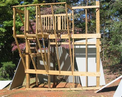 There's even a trapeze bar and sandbox area for playing with toys and making sand castles. Backyard Climbing Wall | Make: