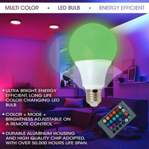 Multi Color Changing Led Light Up Bulb 1 Fred Meyer