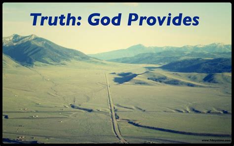 21 truths god provides 7 days time god will provide god truth