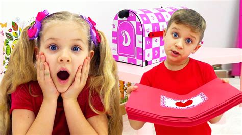 diana and roma make their own valentine s card youtube