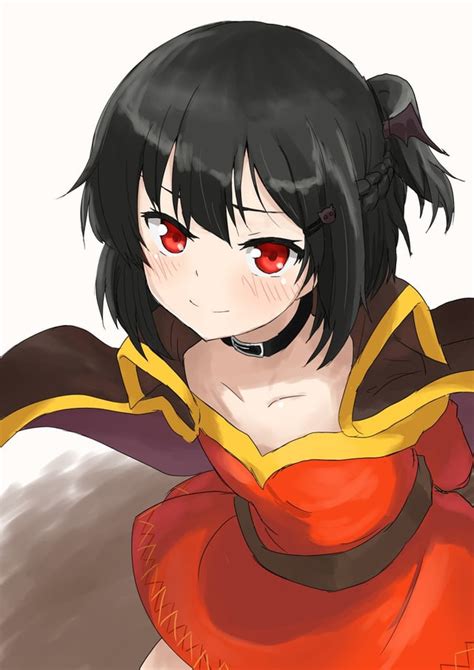 Ponytail Megumin But She Has A Cute Smile That Warms The Heart Rmegumin